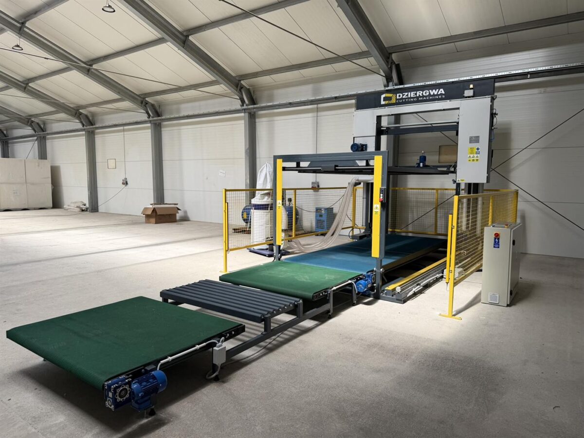 PARK horizontal cutting machine for PET foam